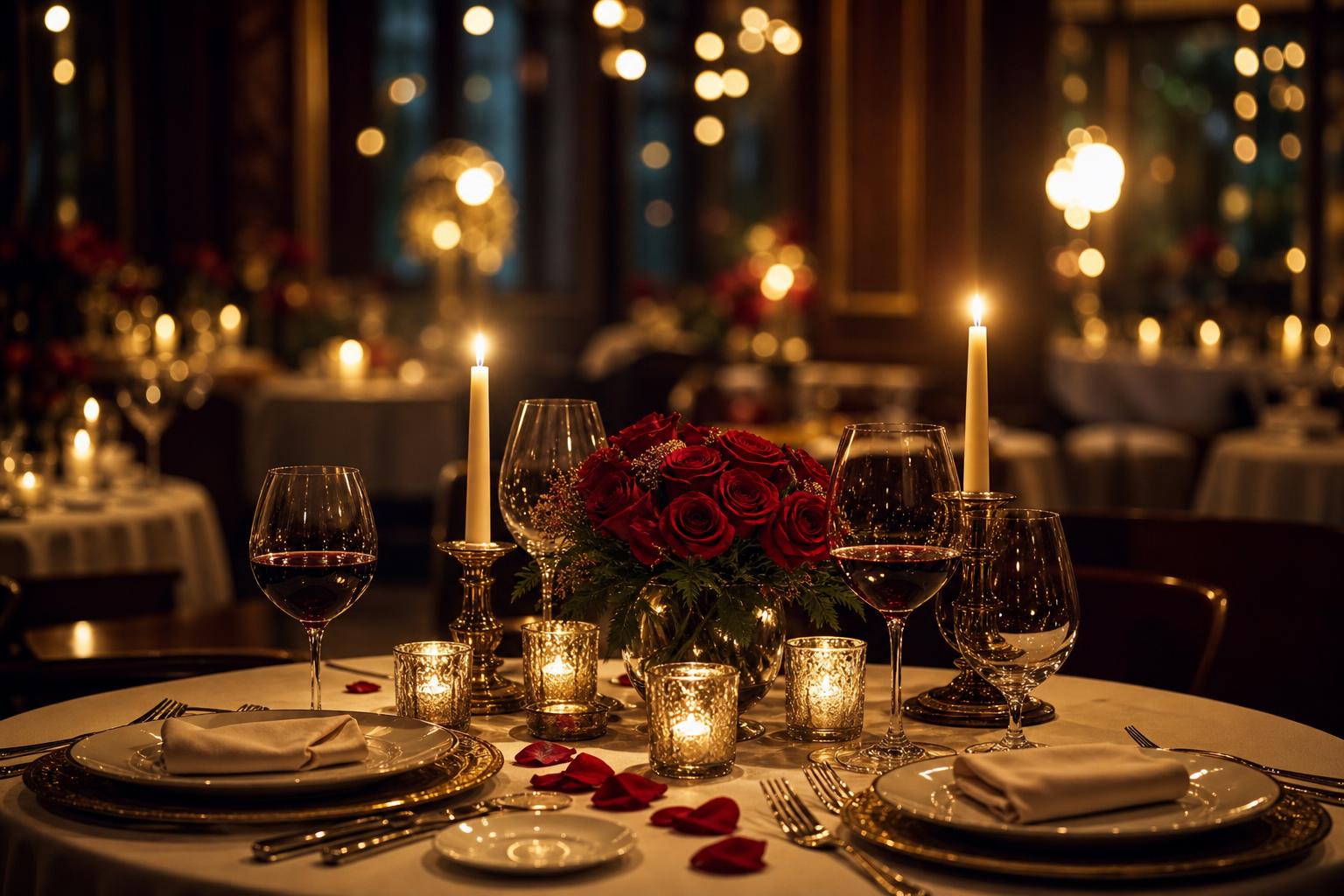 Anniversary romantic celebration