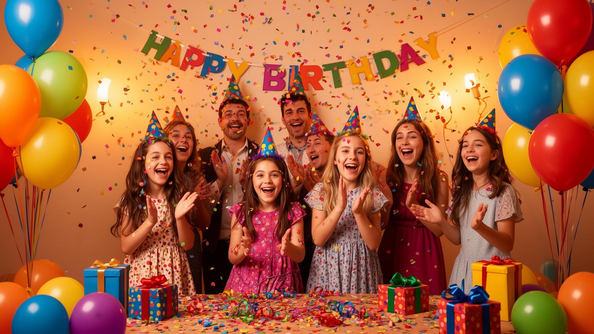 Elegant birthday celebration