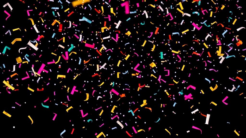 Celebration confetti