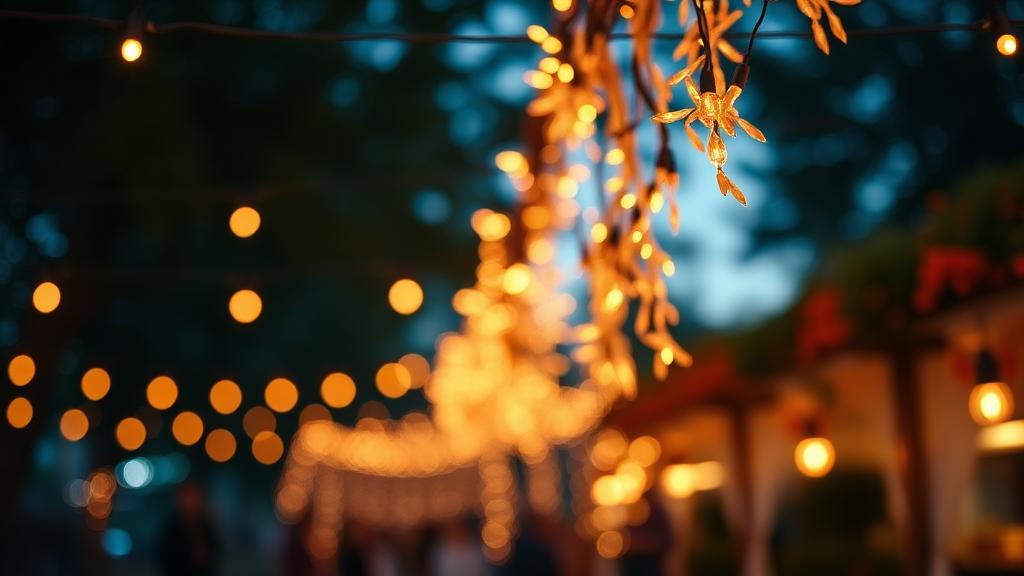 Celebration magic lights